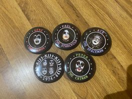5x KISS Magnete, Neu!