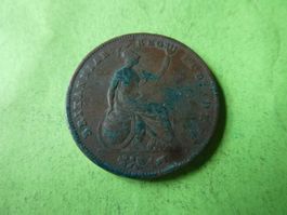 Grossbritannien 1851, 1 Penny
