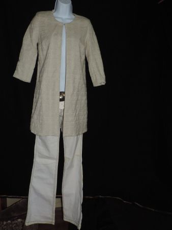 ensemble jeans complet ceinture cuir