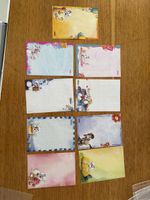 Briefpapier Diddl Set 9 verschiedene Blätter guter Zustand