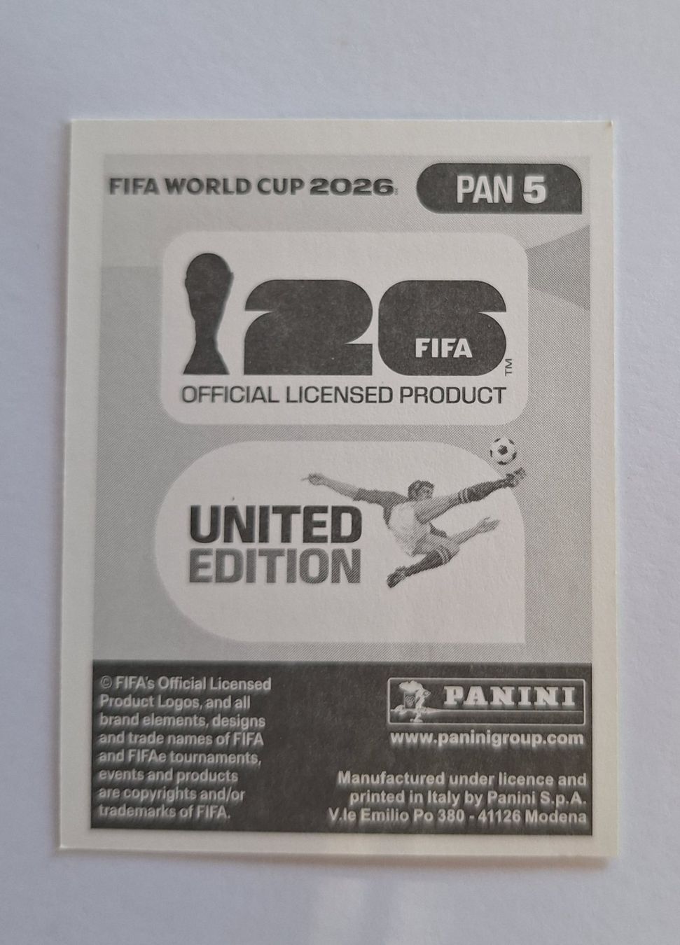 Panini Carte collezionabili: Panini Andrés Andrade PAN 5 – Nuovo (secondo la descrizione) da Romanens venduto da Crocette 1