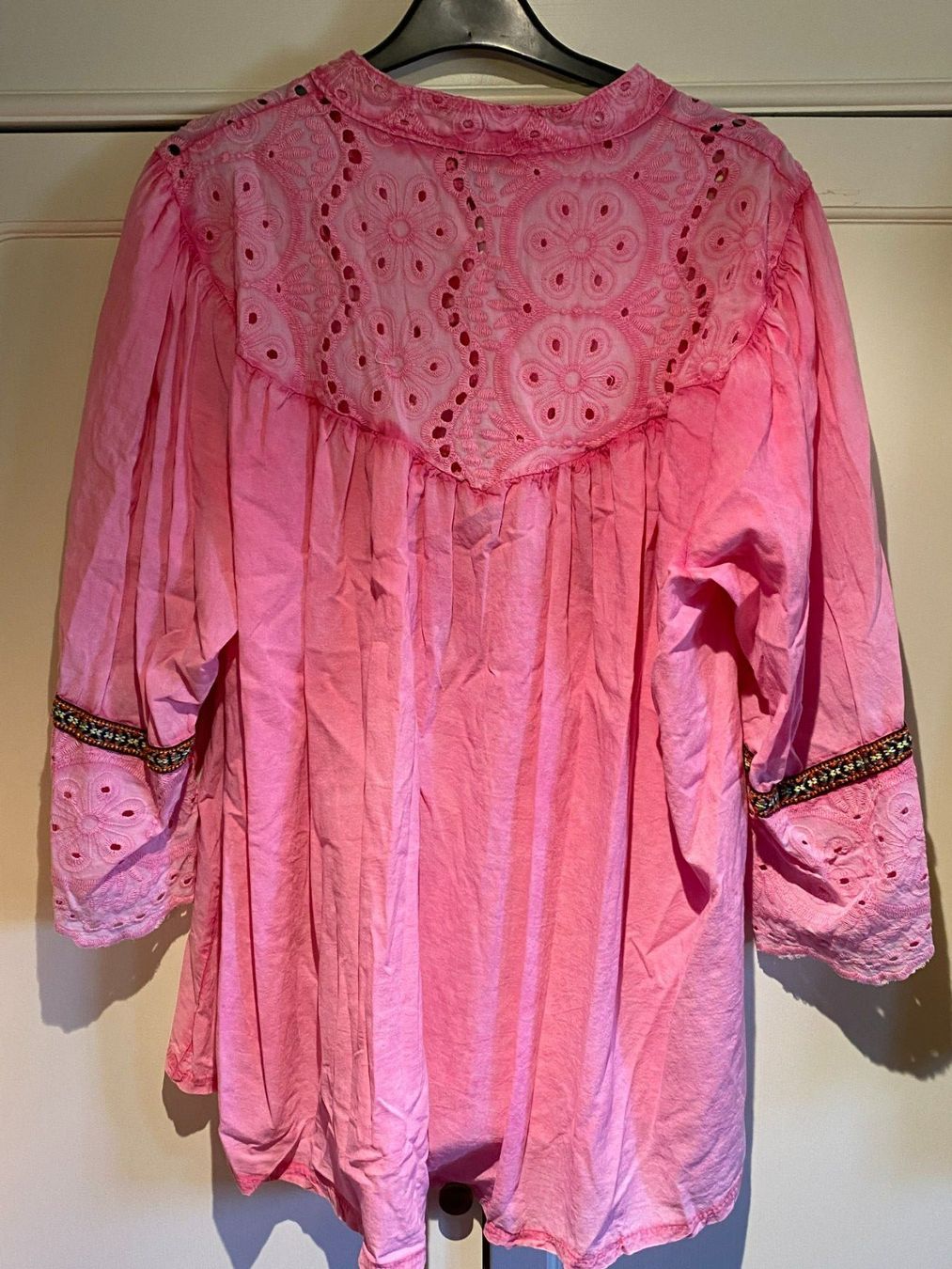 Camicette: DAMEN BLUSE PINK-MUSSELINSTOFF – Nuovo e nell'imballaggio originale da Meienried venduto da ManuelaBoutique 5