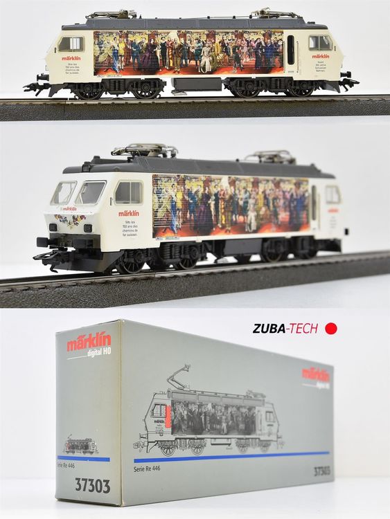 Märklin 37303 E-Lok Re 446 SOB H0 WS | Acheter sur Ricardo