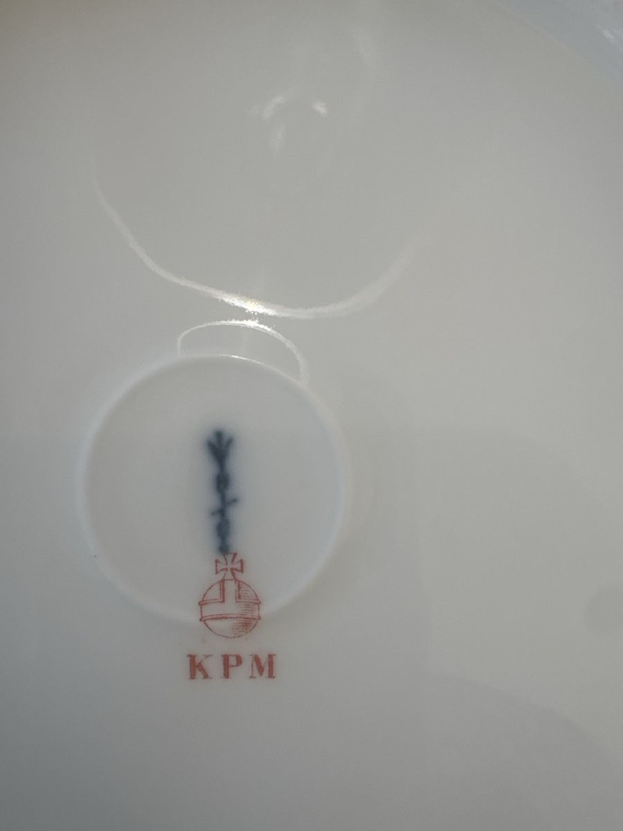 KPM Assiettes: Assiette KPM Berlin – Neuf (Voir description) à Gilly par simalu01 3