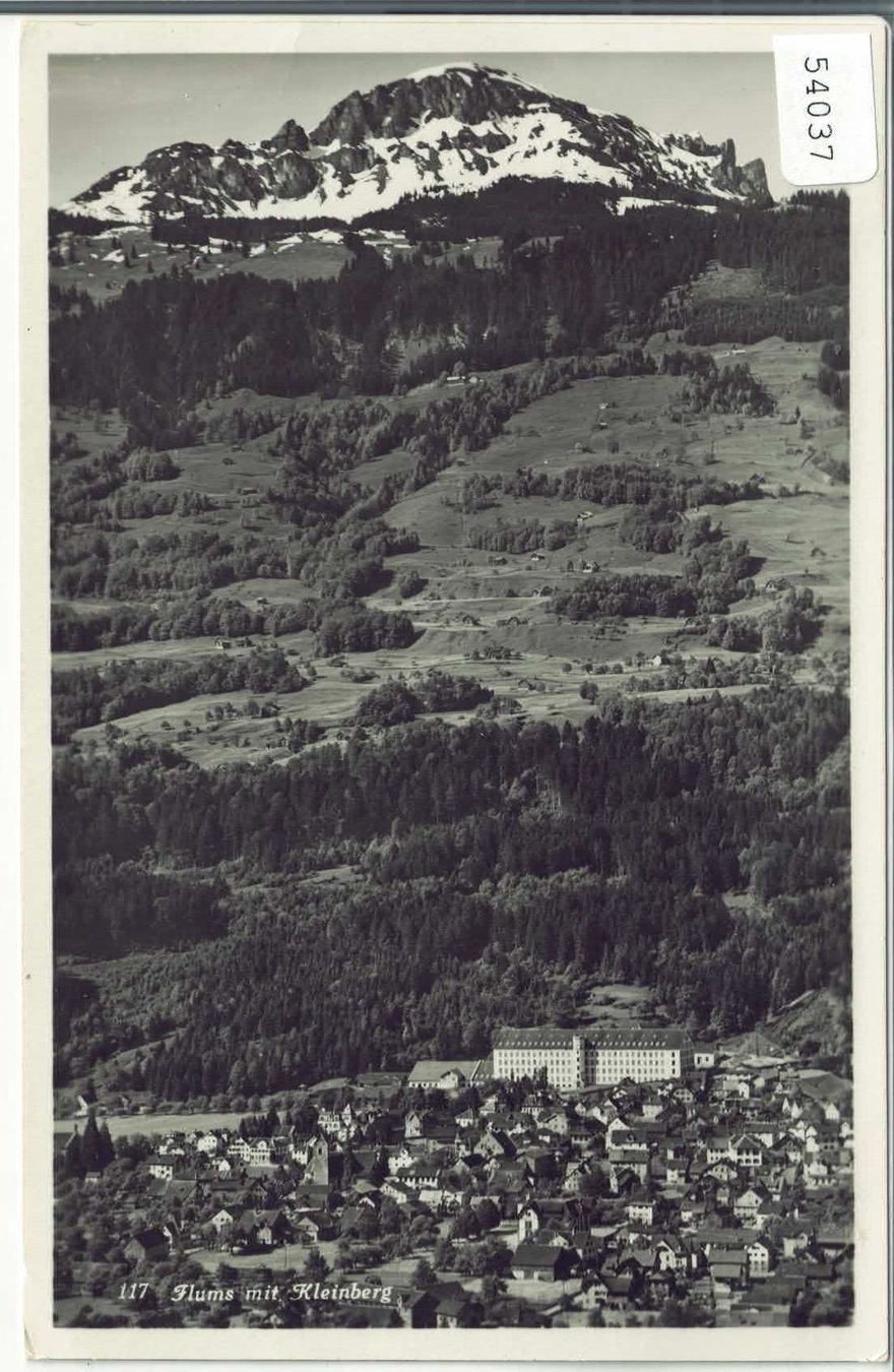 Cartes postales: Flums mit Kleinberg – D'occasion à Ettingen par Kartenplanet