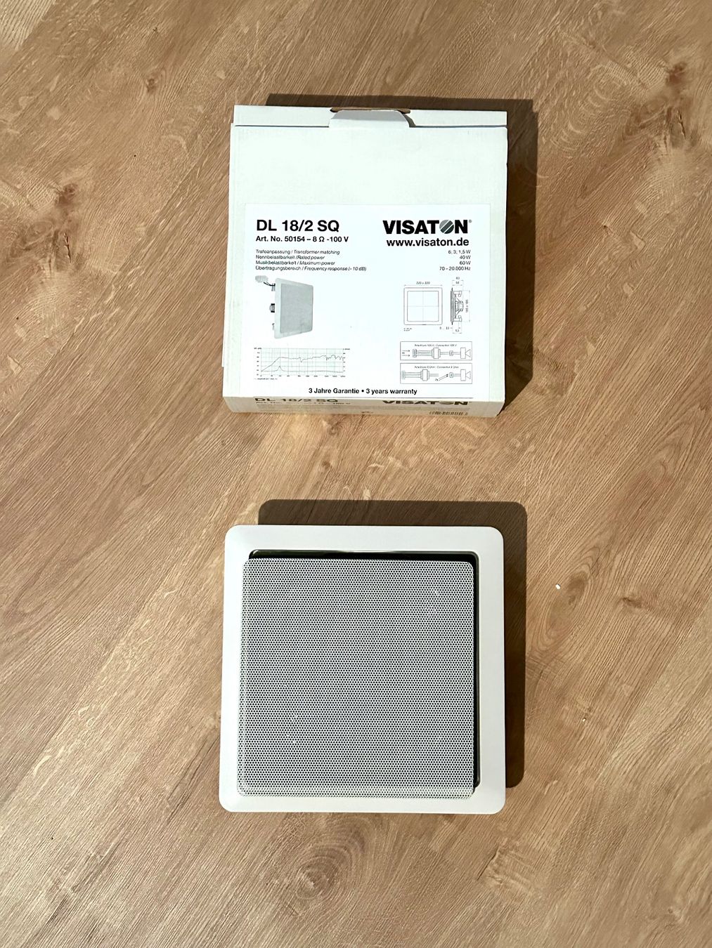 Visaton Casse acustiche: Visaton DL 18/2 SQ Deckenlautsprecher 100V – Nuovo (secondo la descrizione) da Emmenbrücke venduto da Appophis