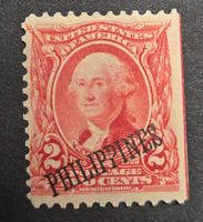 USA Briefmarke, 2 Cent, George Washington, Serie 1902 - 1903