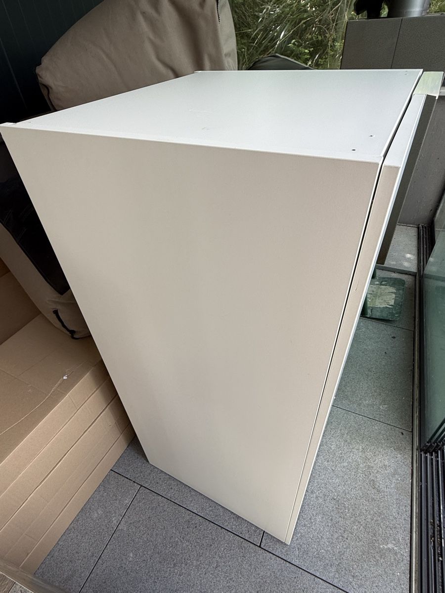 Ikea Cassettiere: Weisse Kommode Ikea Platsa mit Tablar und Kleiderstange – Usato da Füllinsdorf venduto da bruri76 4