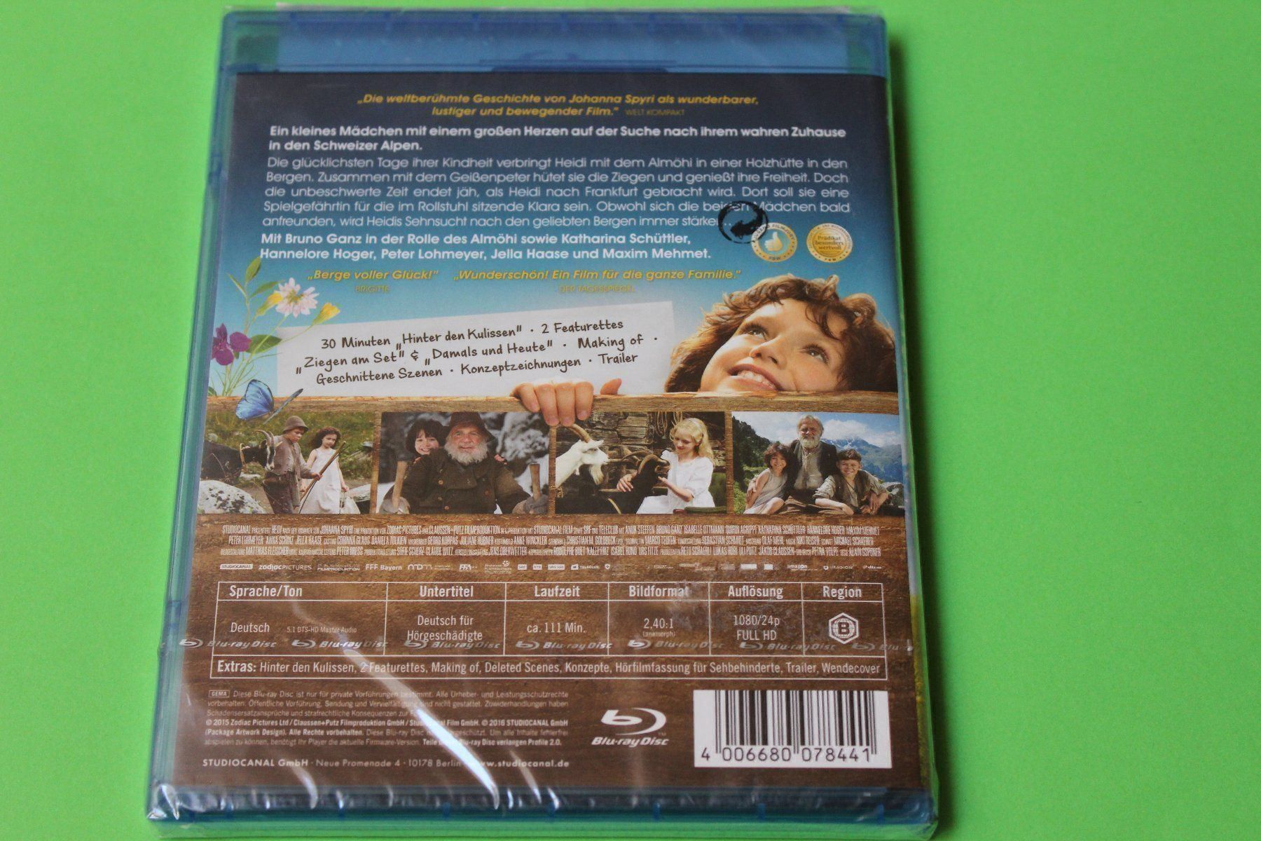 Tutti i DVDs: HEIDI BLU-RAY originalverpackt – Nuovo e nell'imballaggio originale da Tübach venduto da JamesStone 3