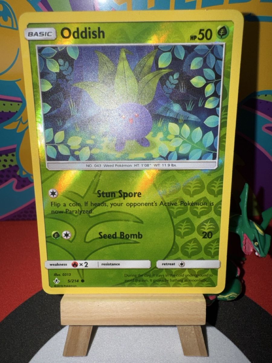 Pokémon Carte collezionabili: POKÉMON / Oddish / Unbroken Bonds / Reverse 🇺🇸 – Usato da Herzogenbuchsee venduto da TCG-High-Quality 1