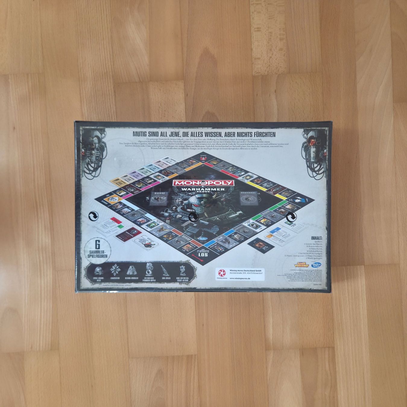 Hasbro Giochi: Monopoly Warhammer 40K 40000 NEU – Nuovo (secondo la descrizione) da Zürich venduto da Wickeddude 2