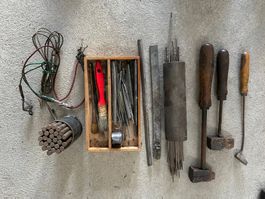 diverse Schweissutensilien