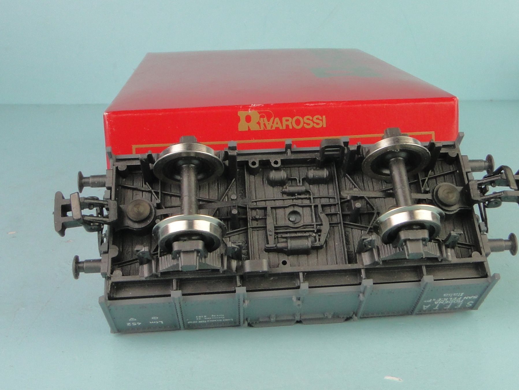 Rivarossi Modellini di ferrovie: Rivarossi 2041 FS Carro SEFTA, NEU – Usato da Bülach venduto da cann11 2