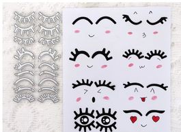 Neues Stanzschablonenset Wimpern