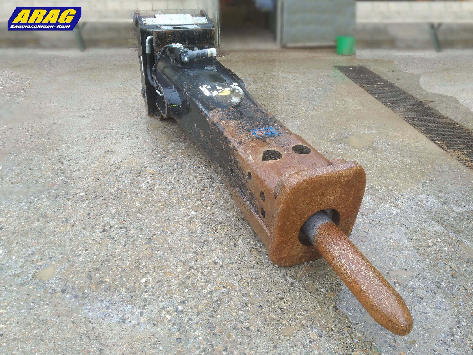 Caterpillar Tutti gli attrezzi: Caterpillar H140Cs Hydraulikhammer – Usato da Hasle LU venduto da Arag08 2