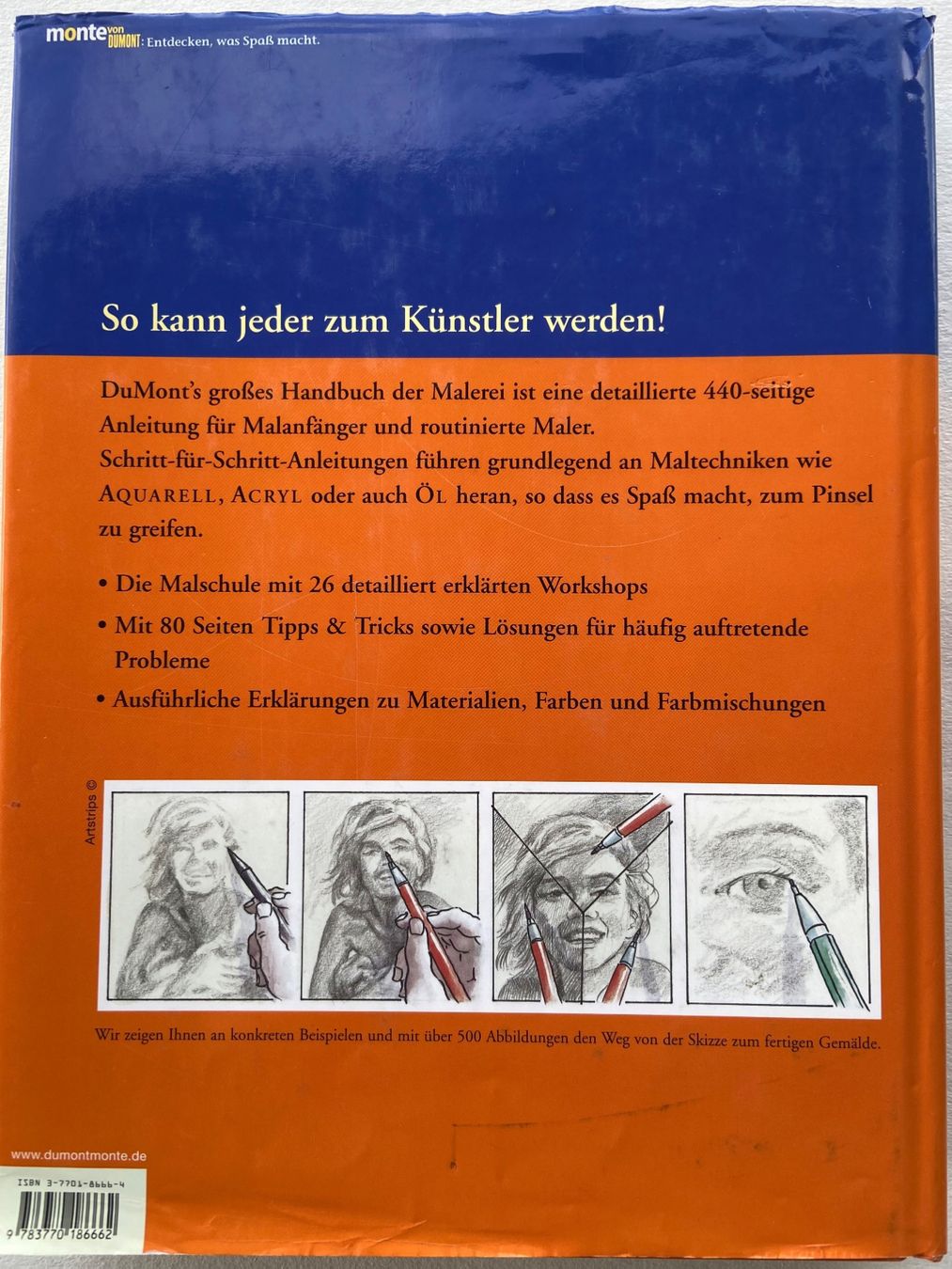 Libri: Malerei - DuMont - Anleitungen, Techniken, Material – Usato da Lenzburg venduto da han_bx8b 7
