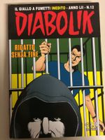DIABOLIK RICATTO SENZA FINE inedito N° 12 ANNO 2013 ( LII )