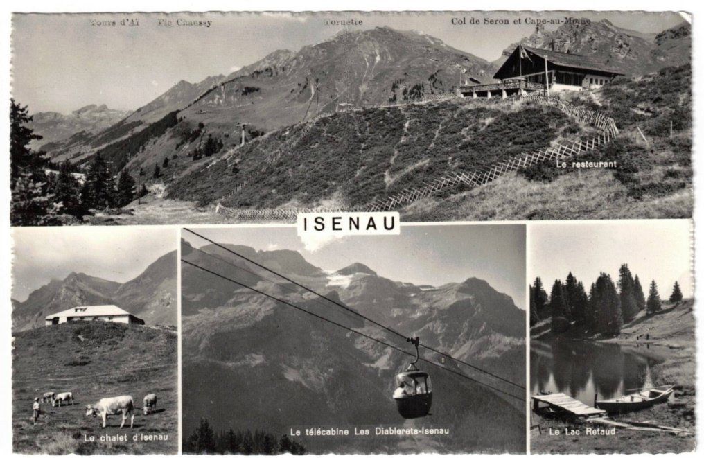 Cartes postales: Les Diablerets - 4 Bild AK Isenau – D'occasion à Binningen par Mountainrider
