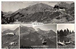 Les Diablerets - 4 Bild AK Isenau
