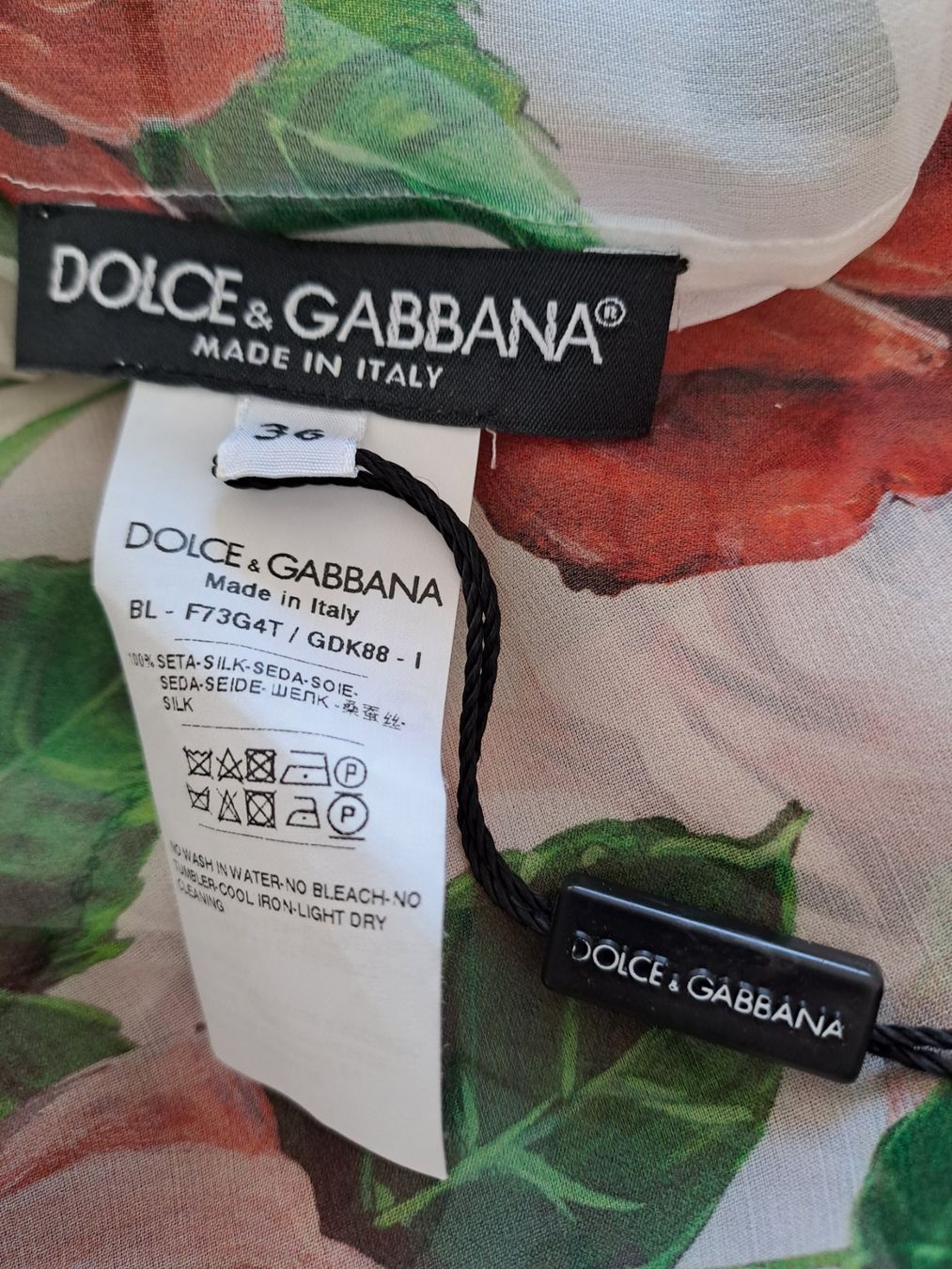 Dolce & Gabbana Camicette: DOLCE & GABBANA Bluse / Top Seide – Nuovo (secondo la descrizione) da Mettau venduto da Rewima 6