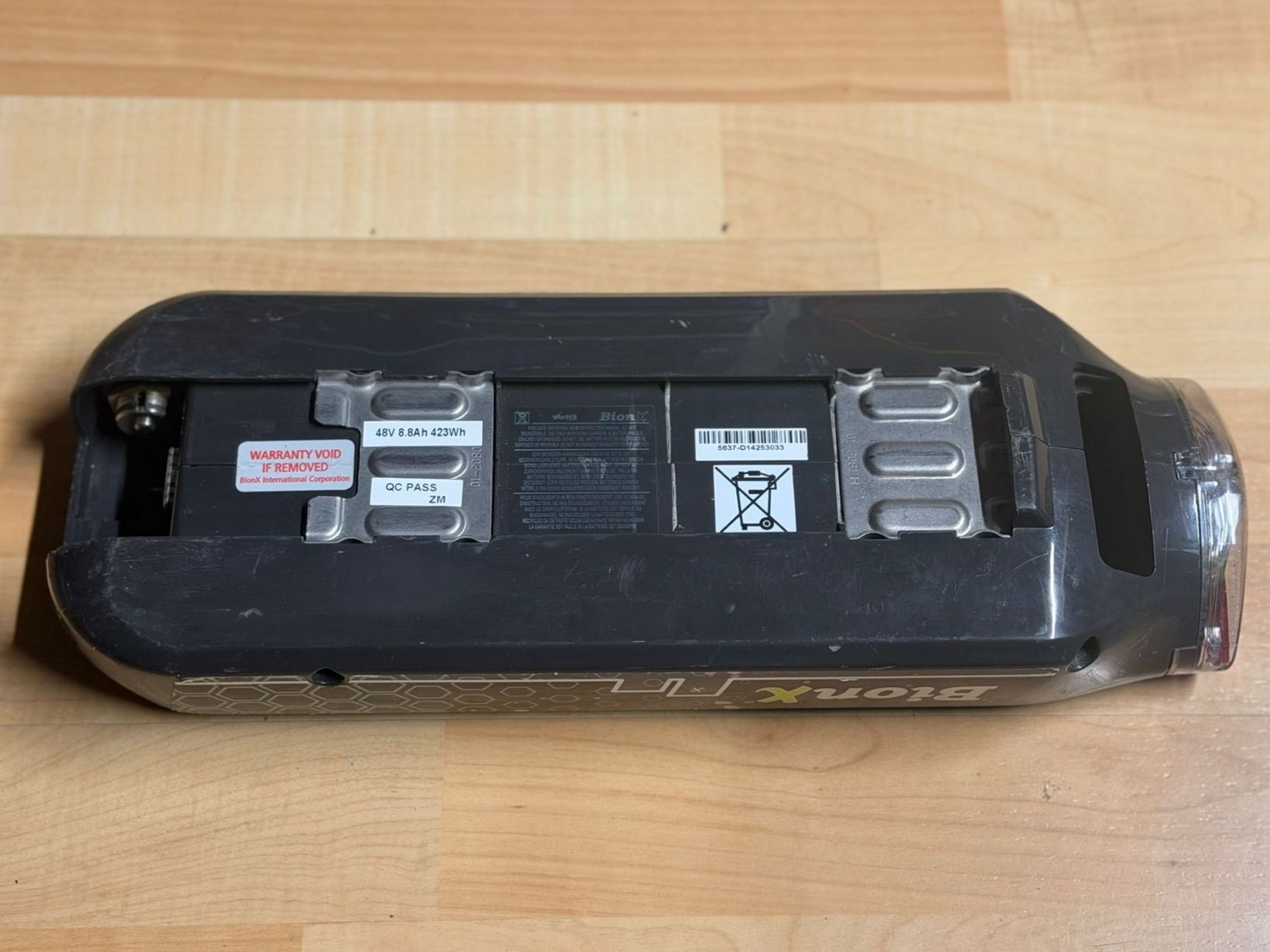 Bionx Batterie: BionX 48V gepäckträger Akku – Usato da Aristau venduto da SwissVolts_Akkus 1