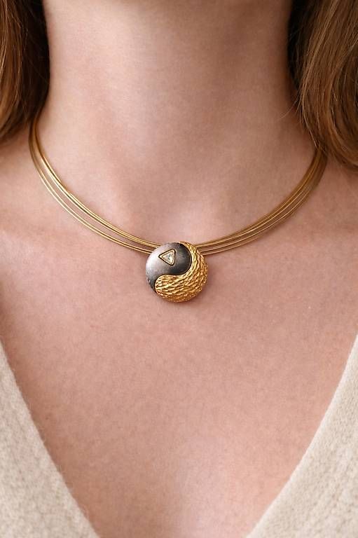 Catenine: Collier Pierre Lang – Usato da Collombey venduto da qua_lb8f