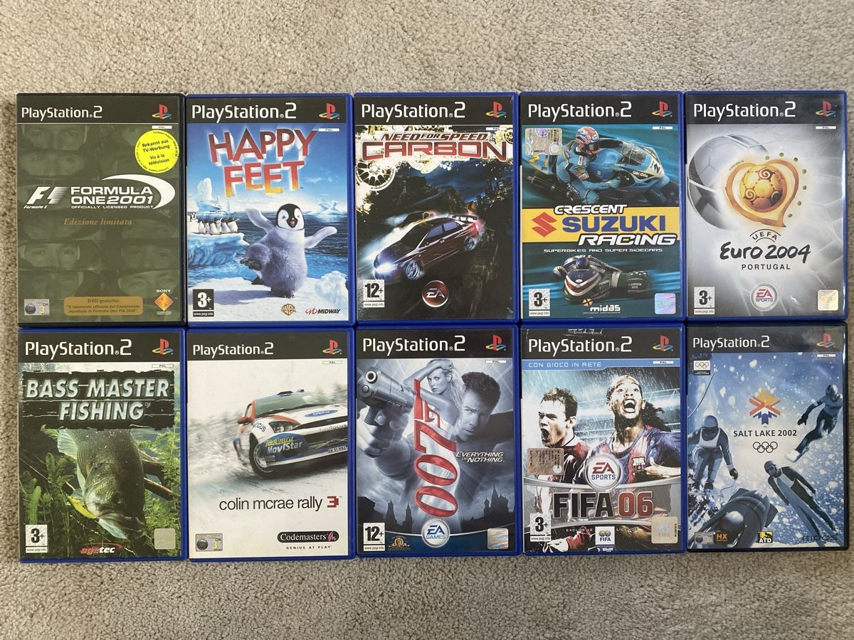 Sony Giochi: PS2 10x Games Set Bundle (Italiano) – Usato da Reichenbach i. K. venduto da Daniel840