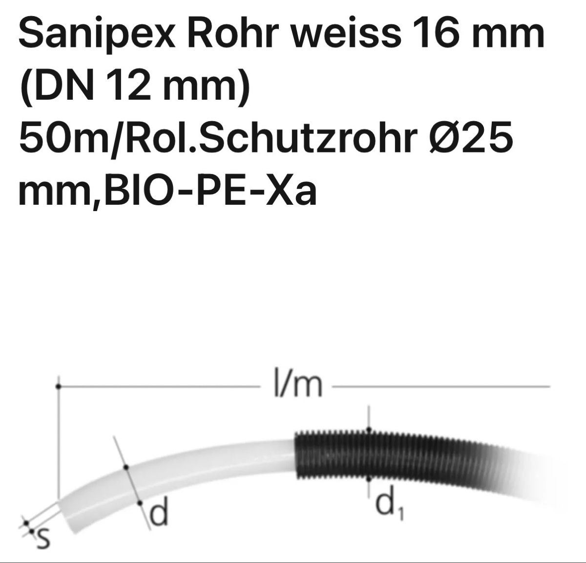 Tubi & Tubi flessibili: Sanipex – Nuovo e nell'imballaggio originale da Cressier NE venduto da Ala_b