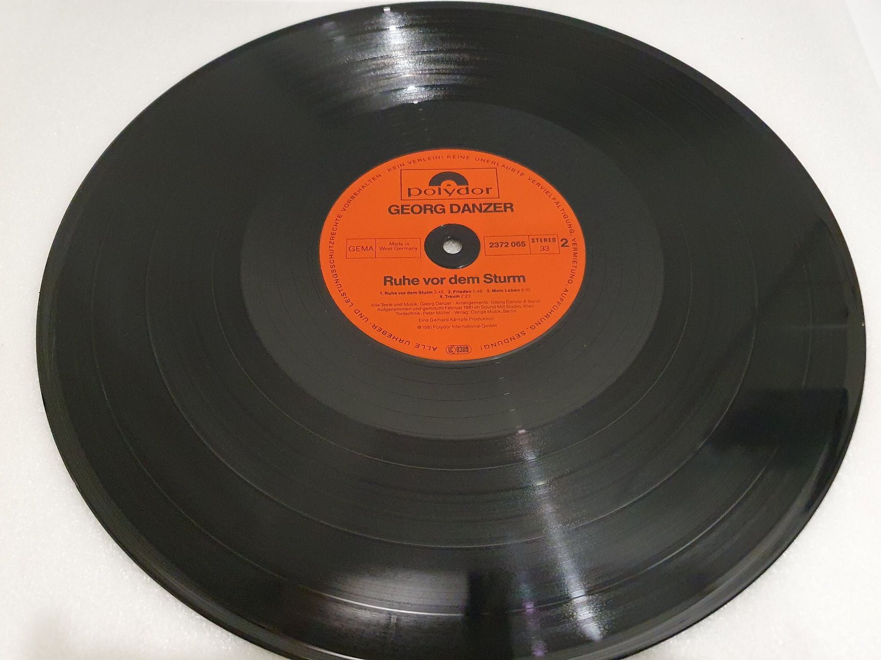 Schallplatten: Georg Danzer ‎– Ruhe Vor Dem Sturm – Gebraucht aus Uster von Vinyl-Leidenschaft 6