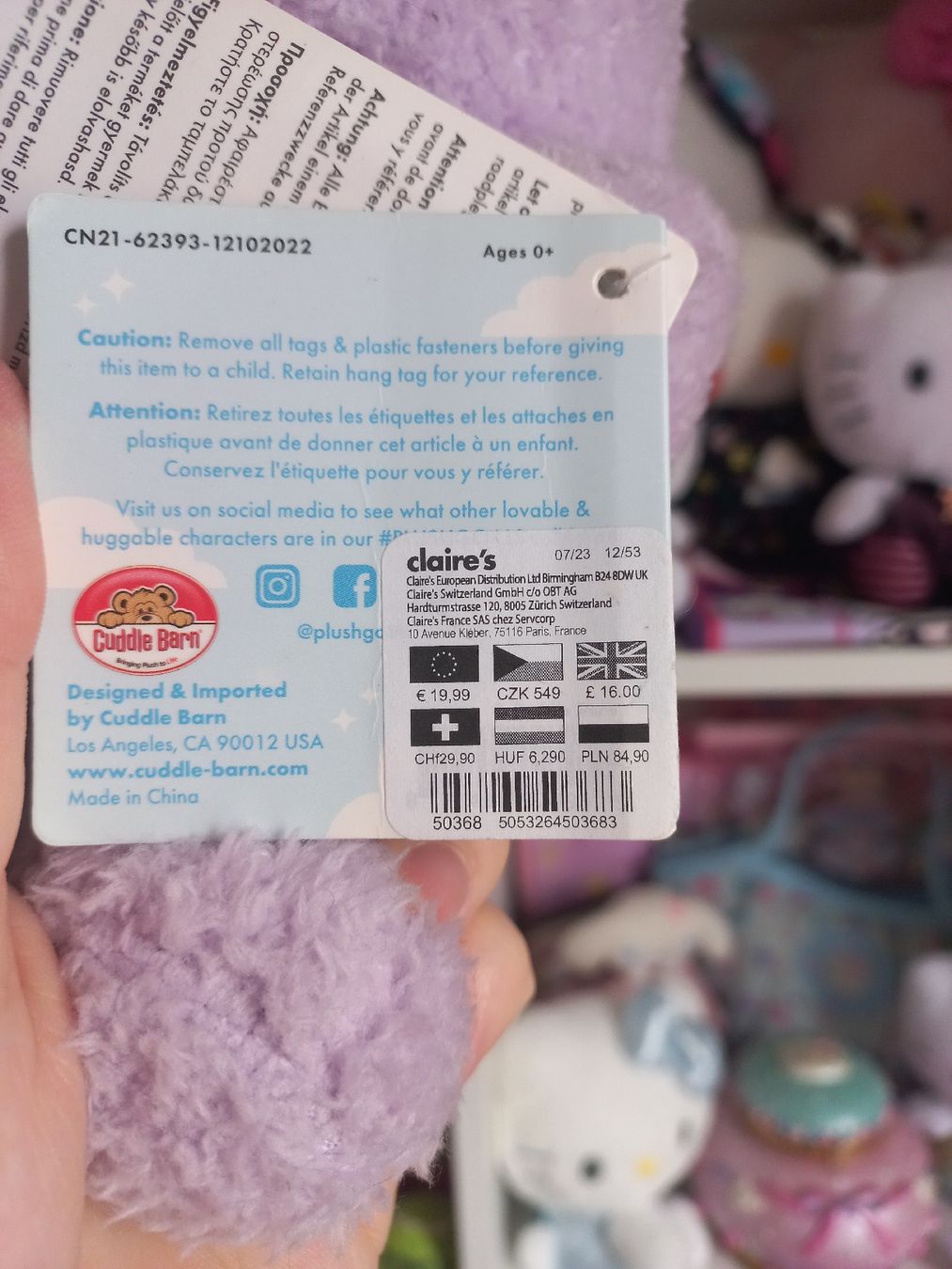 Giocattoli: Bubble tea Frosch - Plüschtier NEU – Nuovo e nell'imballaggio originale da Wangen b. Olten venduto da SecondStory4u 2