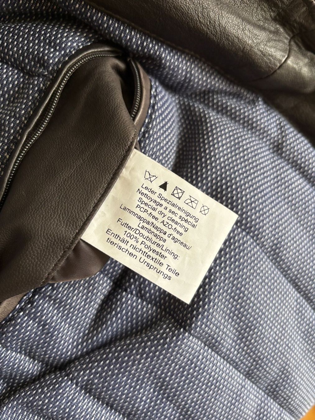 Giacche: Real leather jacket, size M – Usato da Crissier venduto da Chino_20 4