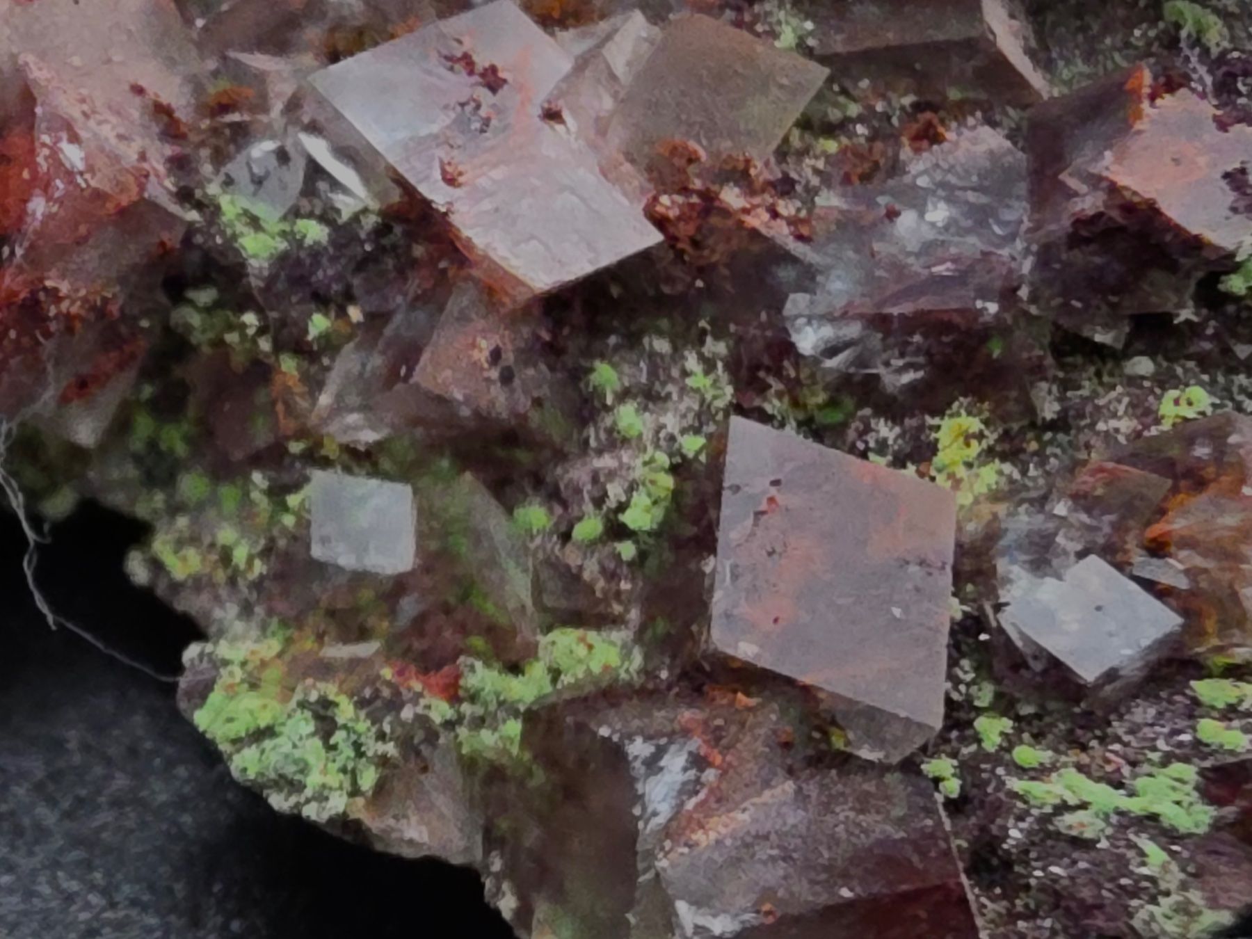 Mineralien & Heilsteine: Calcite and Duftite on Dolomite from Tsumeb, Namibia – Gebraucht aus Figino von panshop 1