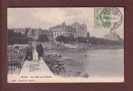 GENEVE - Jetée aux Paquis - 1906