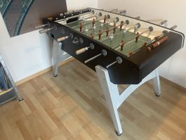 Tischfussball Garlando schwarz weiss sehr guter Zustand