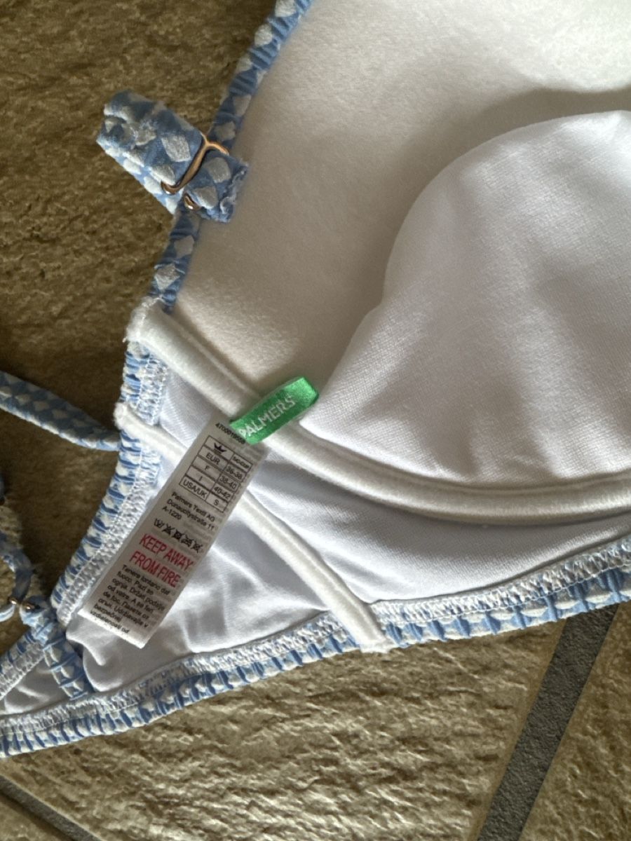 Badekleider & Bikinis: Palmers Bikini Oberteil hellblau Grösse 36-38 – Gebraucht aus Schlieren von nowaya 2
