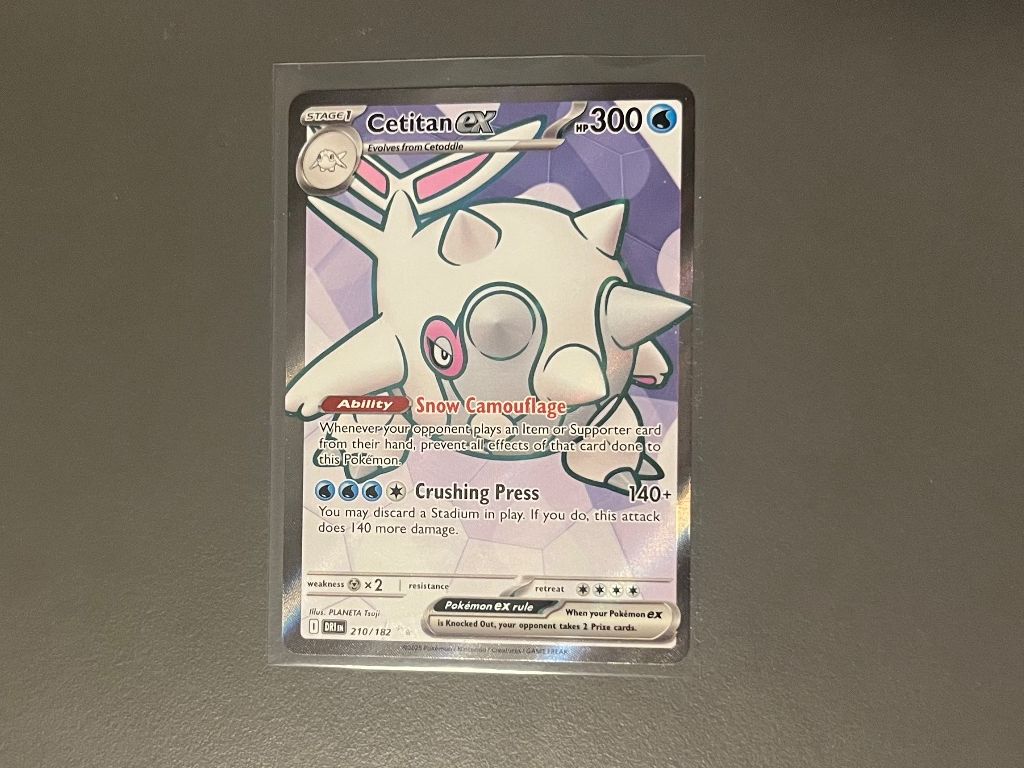 Pokémon Sammelbilder & Trading cards: Pokémon Cetitan EX – Gebraucht aus Stäfa von and_8dr6
