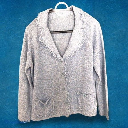 Jacke Retro Strick M