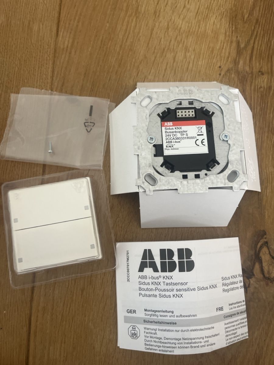 ABB Schalter: ABB SIDUS KNX Tastsensor 2/4 KS01.TYZ.0107 Weiss – Neu (gemäss Beschreibung) aus Zürich von ila_nbb6 1