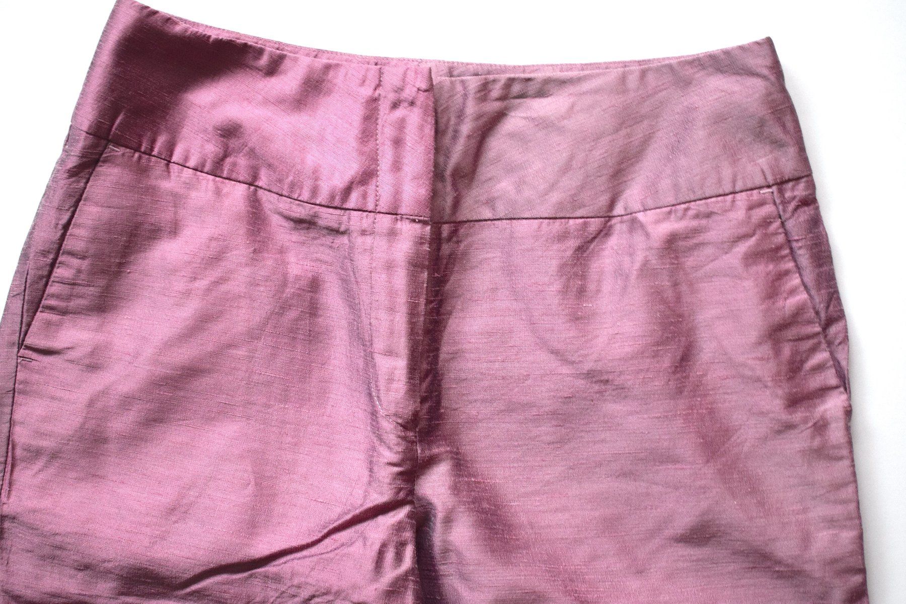 More & More Pantaloni: MORE & MORE Gr. 34 Rohseide Sommerhose – Usato da Dulliken venduto da ichwettichhett 1