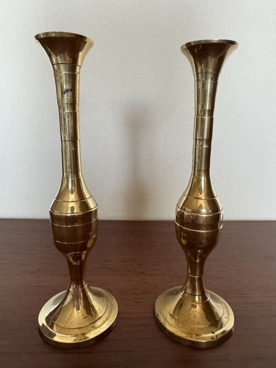 Portacandele: Messing Kerzenständer Set – Usato da Balsthal venduto da Narulya 1