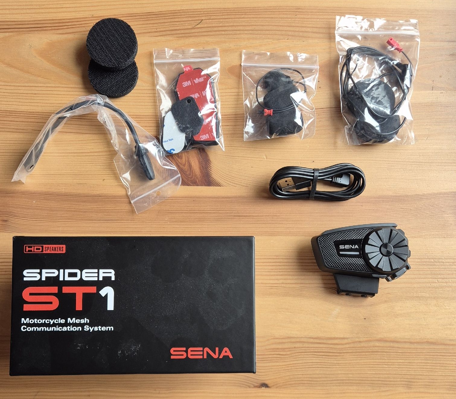 Sena Kopfhörer: Sena Spider ST1 SP105 Einzelset  Top Zustand – Gebraucht aus Elsau von con_jqh7 1