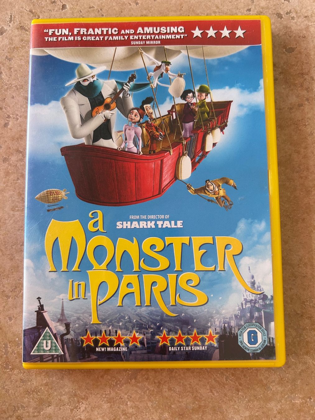 Tutti i DVDs: DVD: A Monster in Paris – Usato da Oberkulm venduto da angela_05