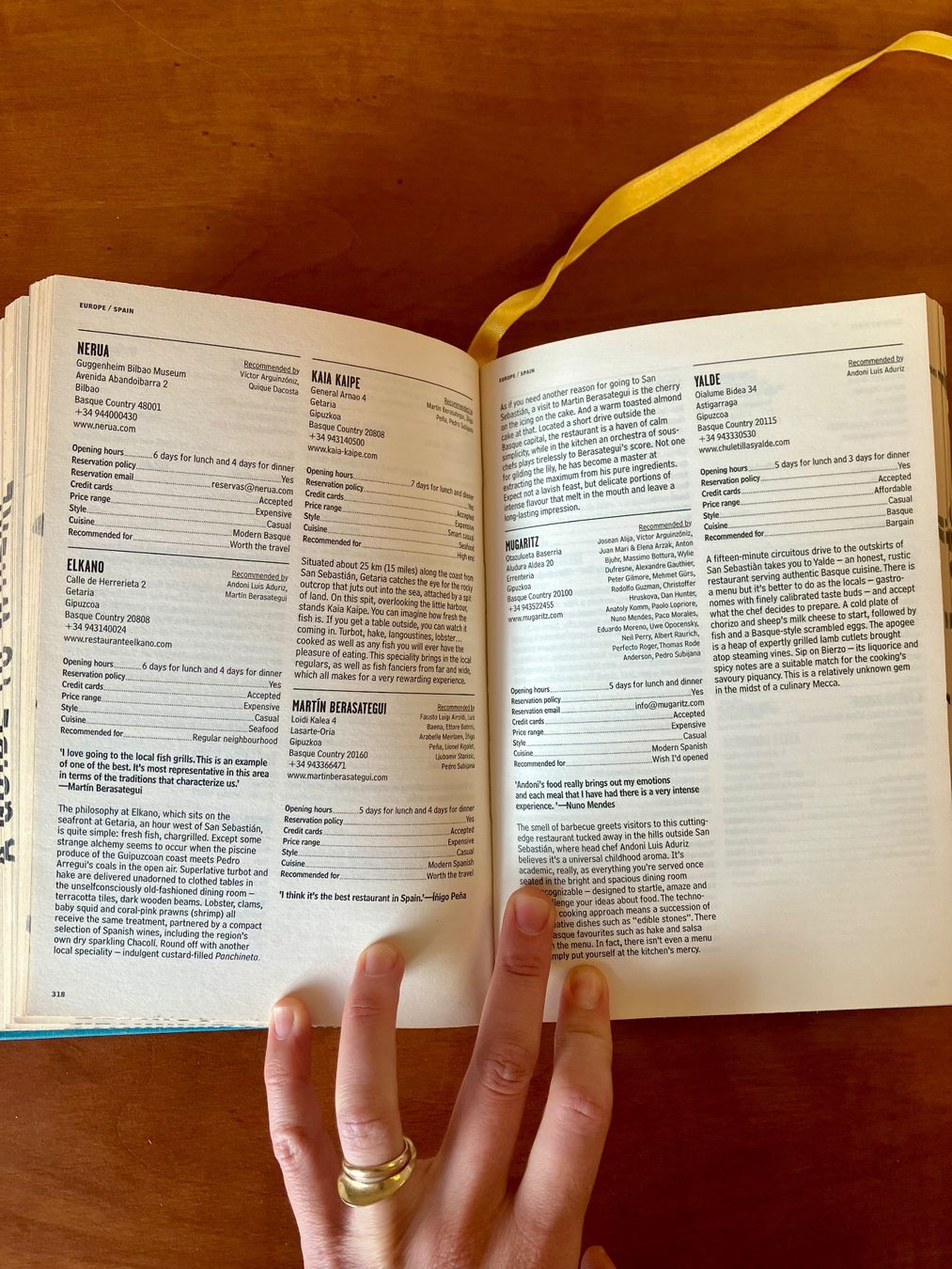 Libri: "Where chefs eat" – Usato da Zürich venduto da mou_j96c 6