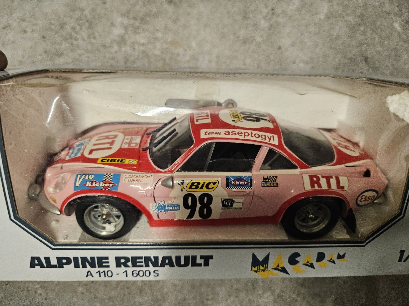 Alpine Modellini d'auto: Alpine Renault A110  1600 S Macadam Modellauto. – Nuovo (secondo la descrizione) da Dielsdorf venduto da toe51664 1
