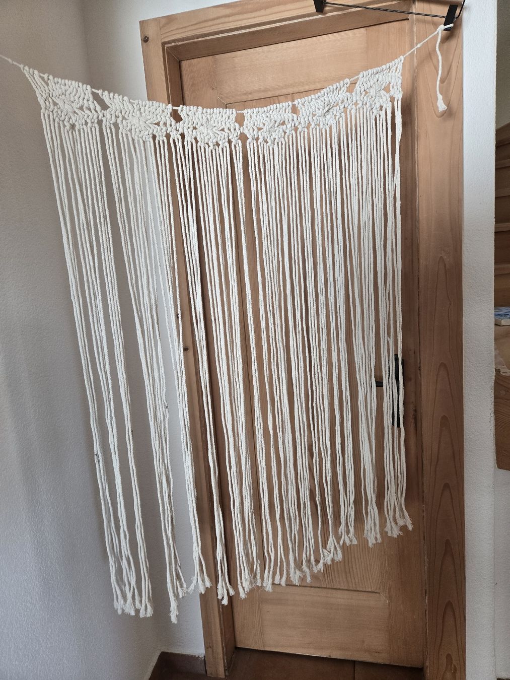 Tutte le decorazioni: Makramee Vorhang weiss – Usato da Unterterzen venduto da elebo 6