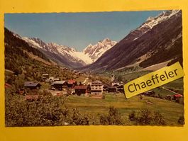 Kippel ( Lötschental ) mit Lötschenbrücke