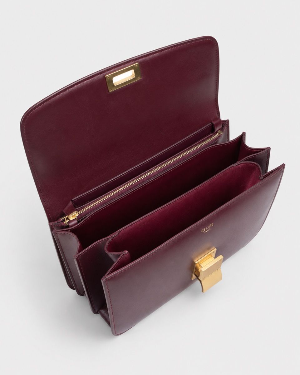 Celine Borse da donna: CÉLINE Classic Box Bag Bordeaux Full Set – Usato da Ebmatingen venduto da dartim 1
