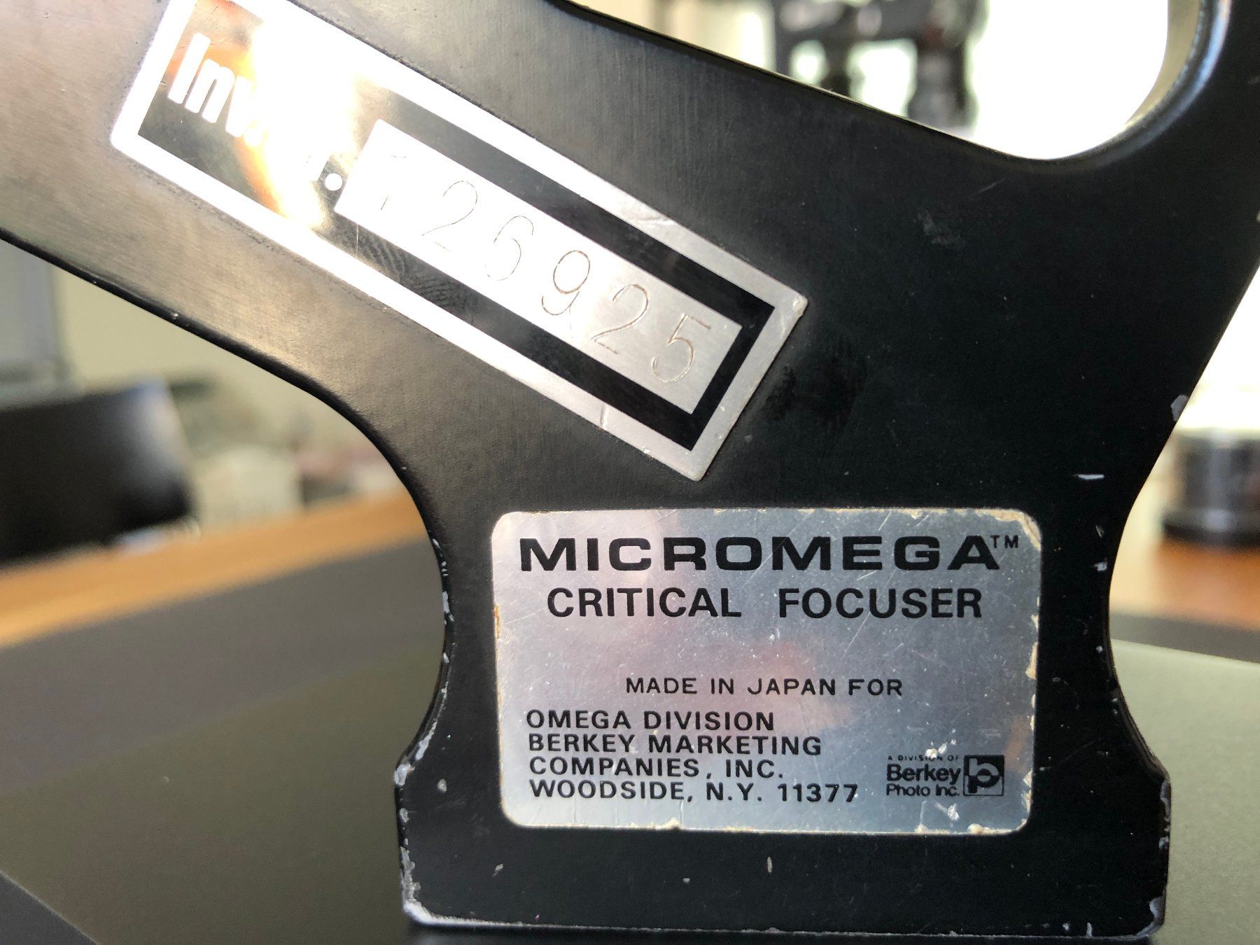 Laboratorio & Camera oscura: Micromega Fokusierhilfe – Usato da Riehen venduto da flohropax 2