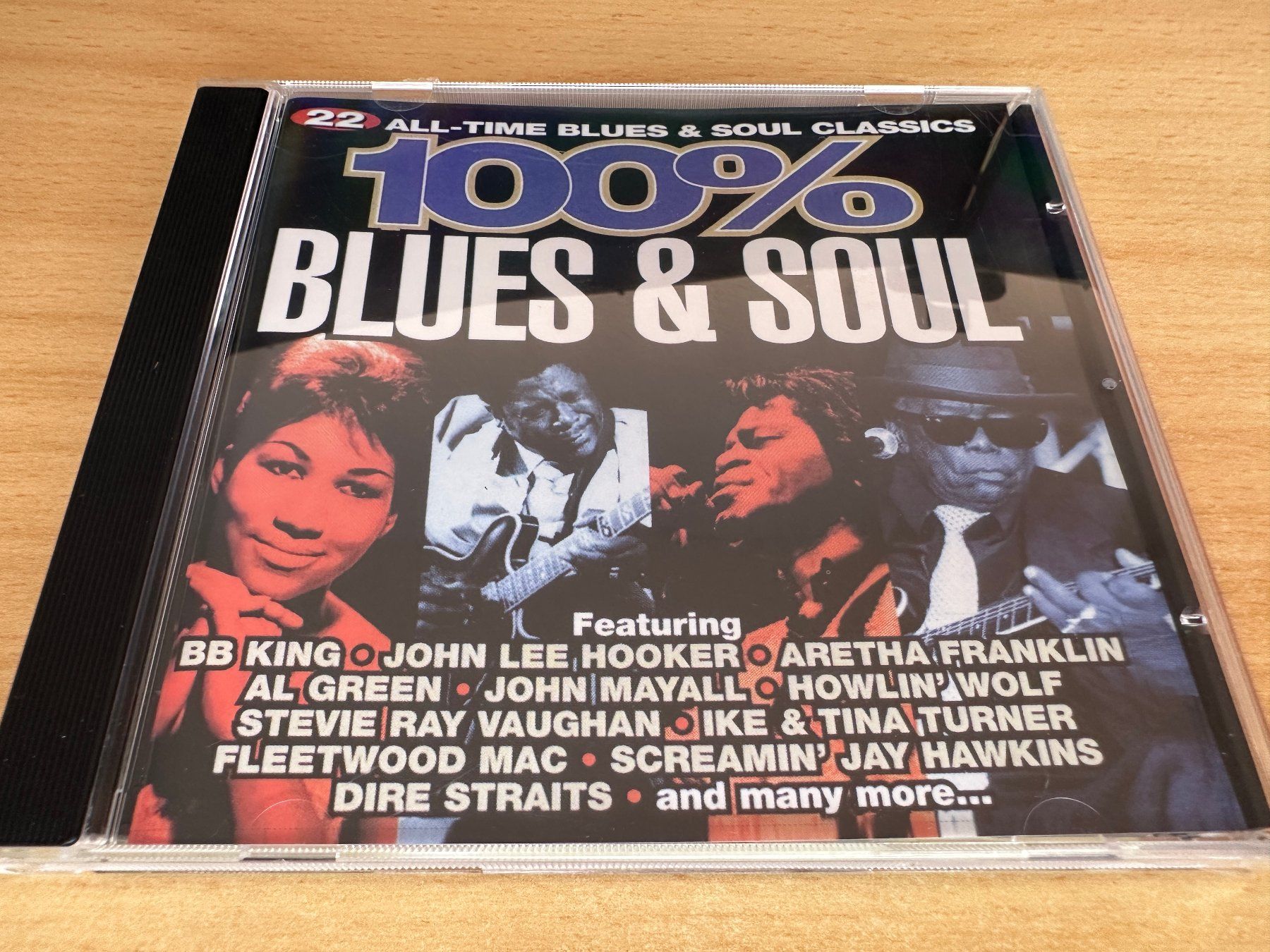 CDs: Various – 100% Blues & Soul – Gebraucht aus Rikon im Tösstal von Alpenmutz