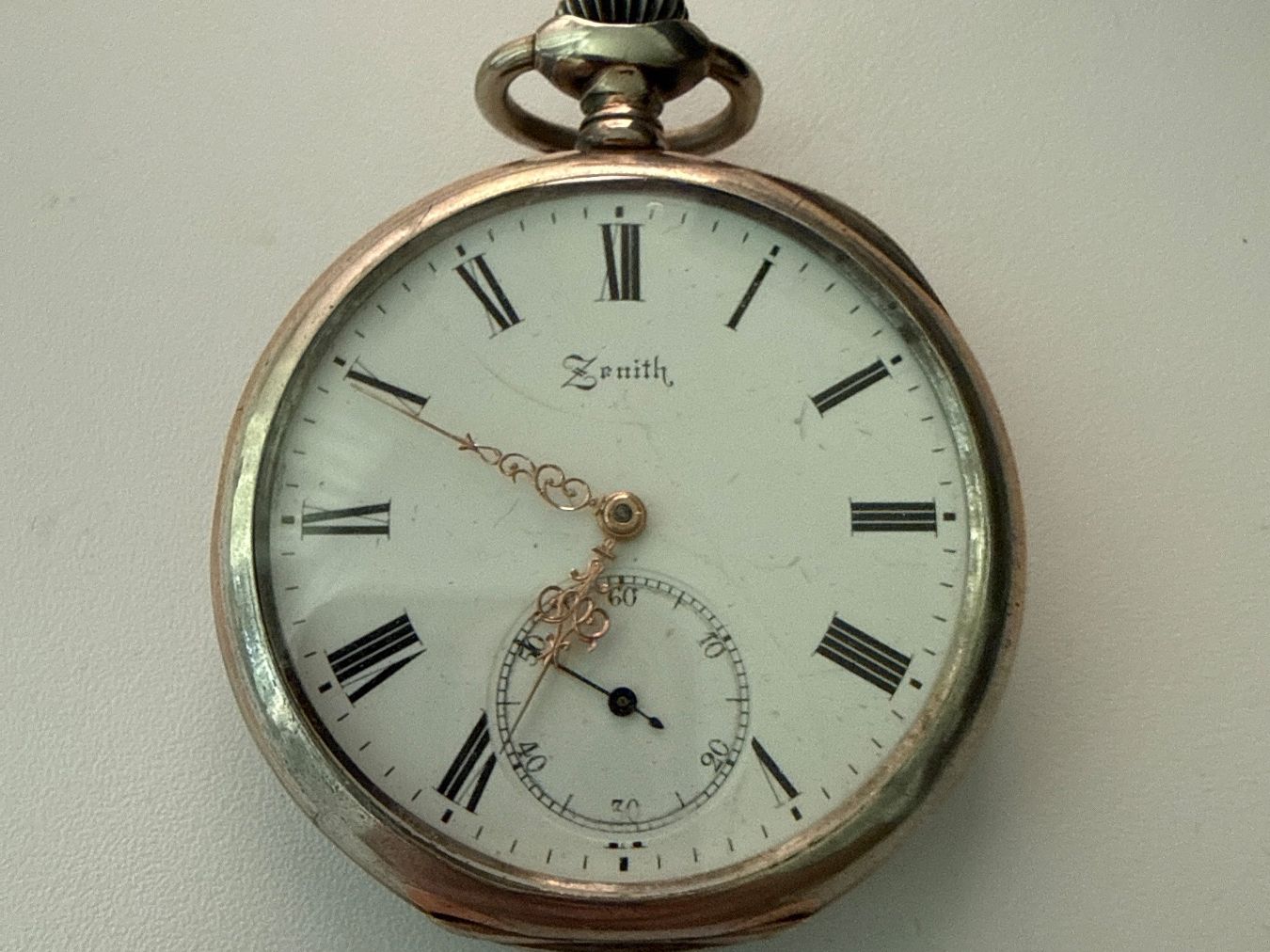 Zenith Orologi: Zenith Taschenuhr Silber läuft – Usato da Stadel venduto da amigo014